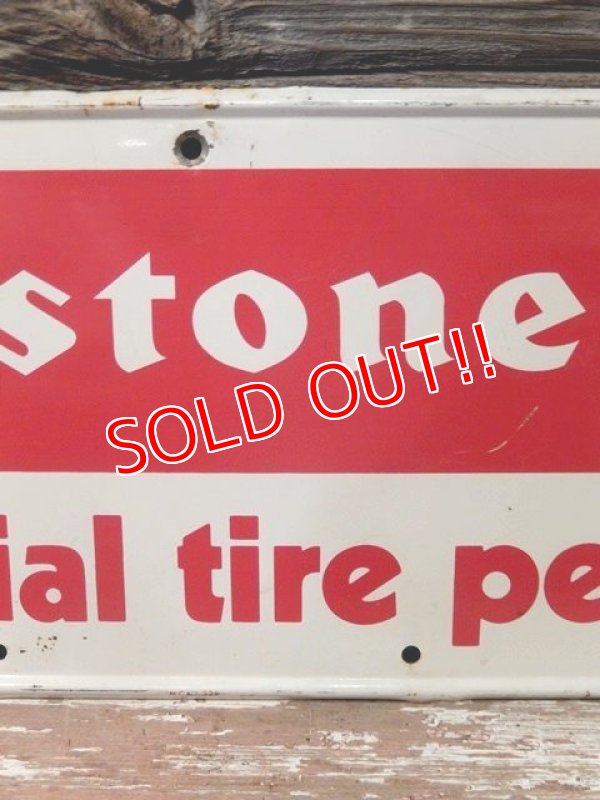 画像3: dp-170403-08 Firestone / 1970's Metal Sign