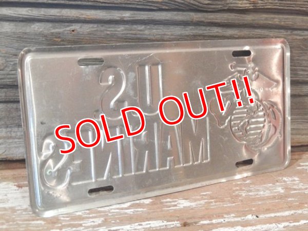 画像4: dp-170403-03 U.S.MARINES 1980's〜Lisence Plate