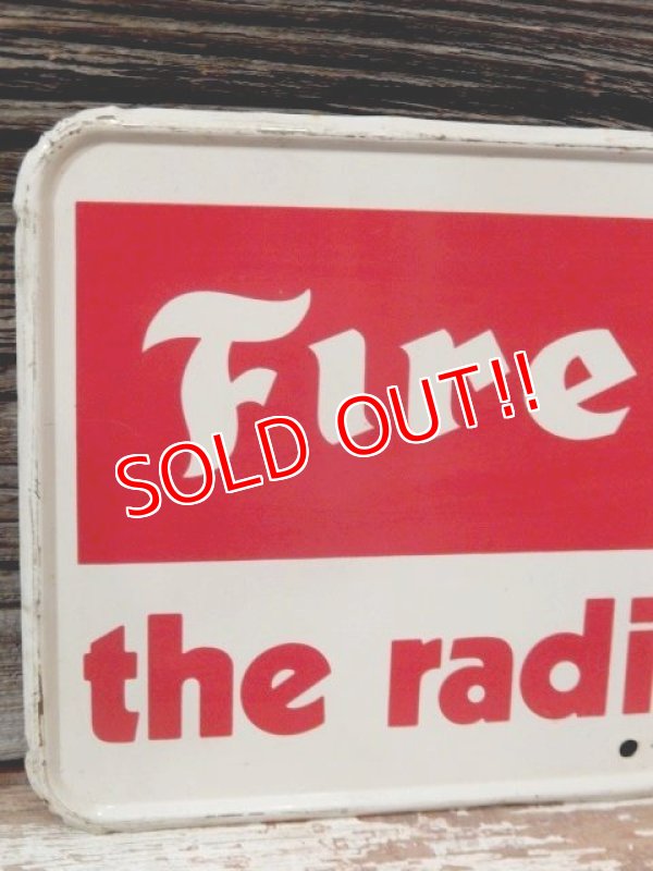 画像2: dp-170403-08 Firestone / 1970's Metal Sign