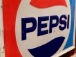 画像2: dp-121107-04 PEPSI / 1977 Metal Sign