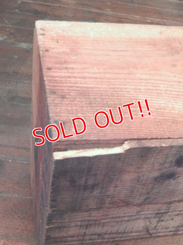 画像9: dp-170403-06 Mobiloil / 1940's-1950's Wood Box