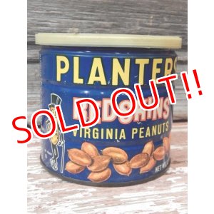 画像: dp-170404-03 Planters / Mr.Peanuts 1960's REDSKINS Virginia Peanut Tin Can