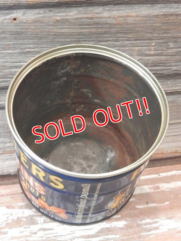 画像6: dp-170404-03 Planters / Mr.Peanuts 1960's REDSKINS Virginia Peanut Tin Can