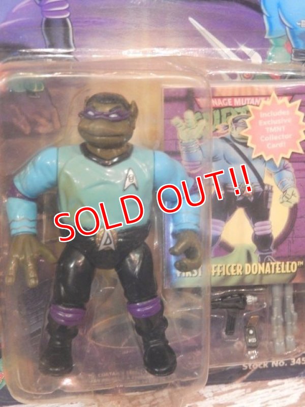画像4: ct-170501-12 Teenage Mutant Ninja Turtles / Playmates 1994 "STAR TREK" Set