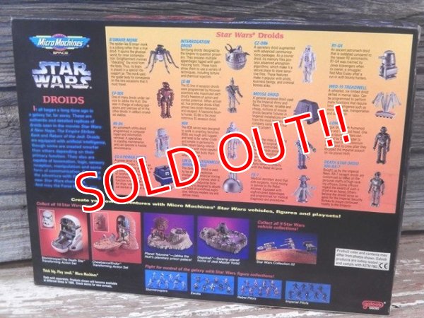 画像6: ct-170501-44 STAR WARS / Galoob 1995 Micro Machines "DROIDS"