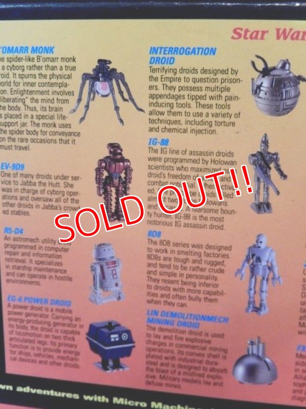 画像7: ct-170501-44 STAR WARS / Galoob 1995 Micro Machines "DROIDS"