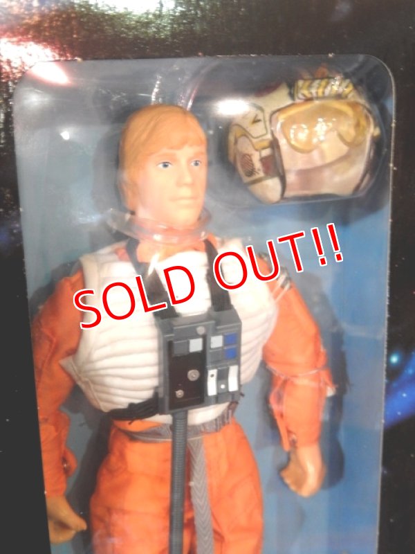 画像3: ct-170501-34 STAR WARS / Kenner 1996 Luke Skywalker X-wing Gear 12" Figure