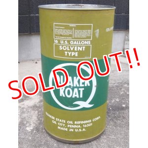 画像: dp-170403-07 Quaker Koat / 1980's 16 U.S.Gallons Oil Can
