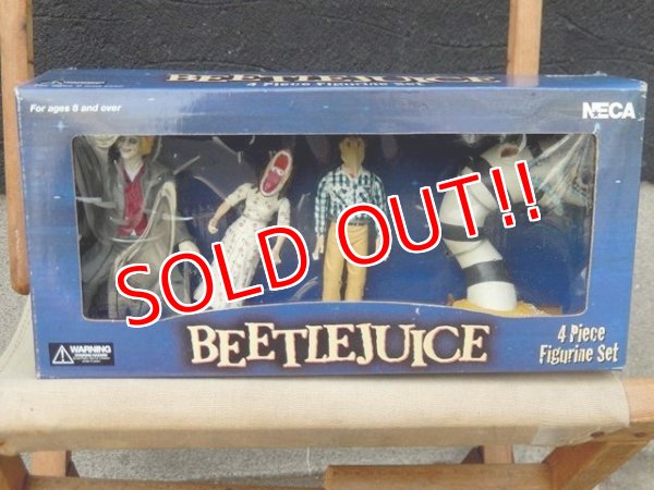 画像1: ct-170501-13 Beetlejuice / Neca 2001 4 Piece Figurine Set