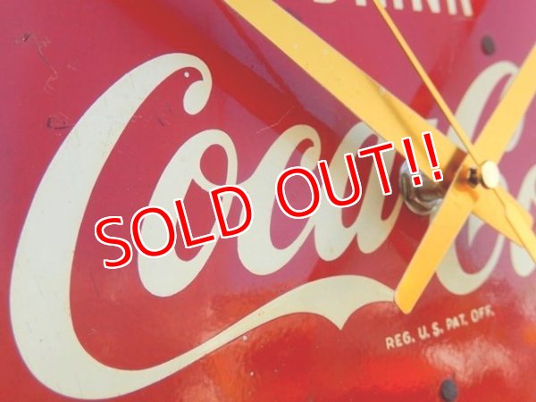 画像3: dp-170404-08 Coca Cola / 1950's Wall Clock