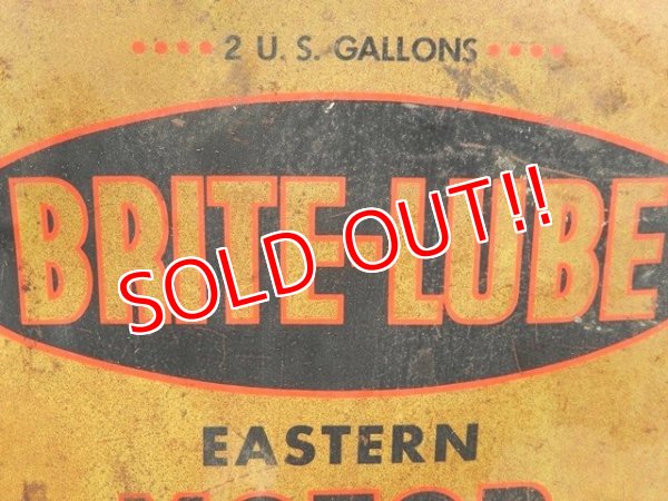 画像2: dp-170422-22 BRITE-LUBE / Vintage Motor Oil Can