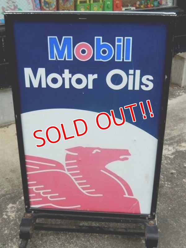 画像2: dp-170422-05 Mobil Motor Oils / 1980's〜Stand Sign