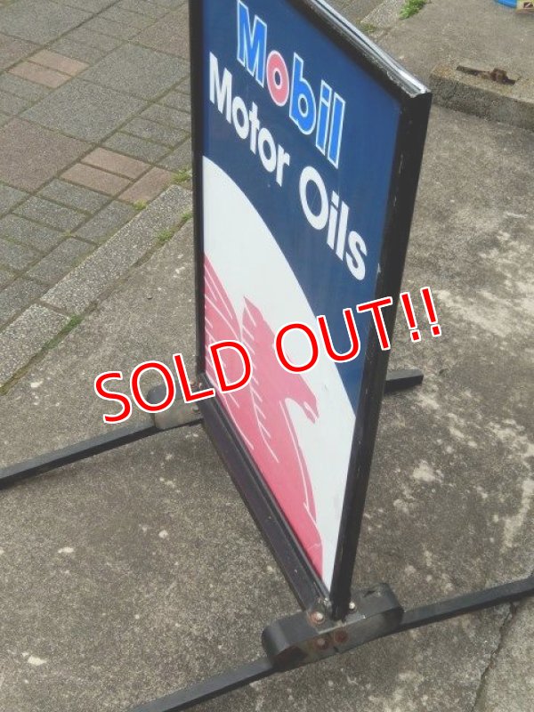 画像13: dp-170422-05 Mobil Motor Oils / 1980's〜Stand Sign