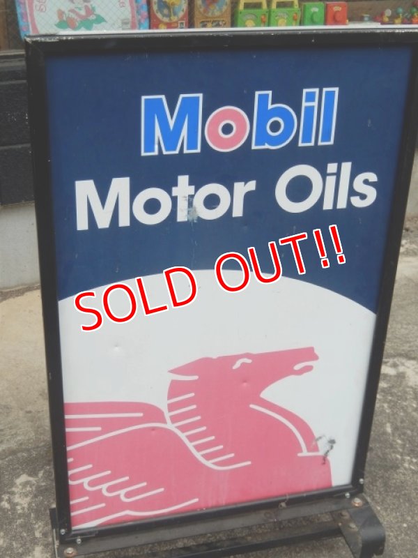 画像3: dp-170422-05 Mobil Motor Oils / 1980's〜Stand Sign