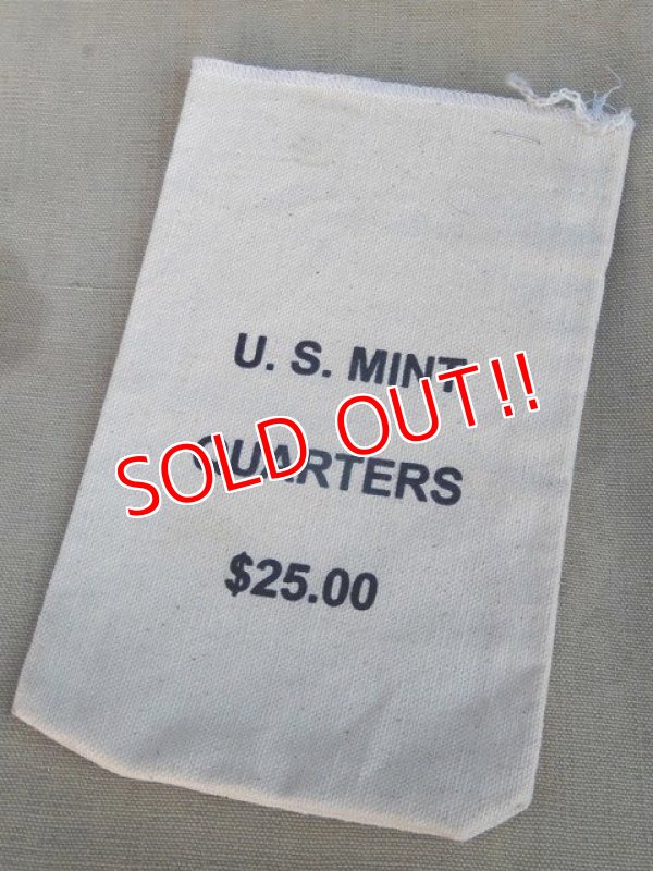 画像1: dp-170422-09 U.S.MINT QUARTERS ＄25.00 Canvas Bag