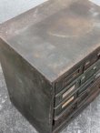 画像12: dp-170422-27 Vintage Metal Parts Cabinet