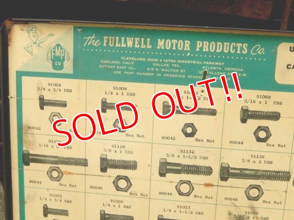 画像9: dp-170422-27 Vintage Metal Parts Cabinet