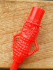 画像1: ct-150526-3 Planters / Mr.Peanut Straw (Red)