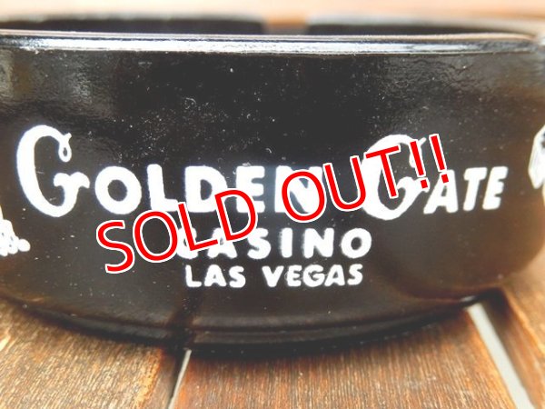 画像2: dp-170301-15 Golden Gate Casino Las Vegas Vintage Ashtray