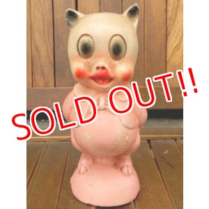 画像: ct-150701-42 1940's Chalk Ware Pig