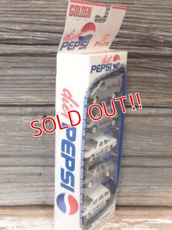 画像5: dp-170404-07 Golden Wheels / diet PEPSI Die Cast Metal Car 5Pack