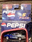 画像2: dp-170404-07 Golden Wheels / PEPSI Die Cast Metal Car 5Pack