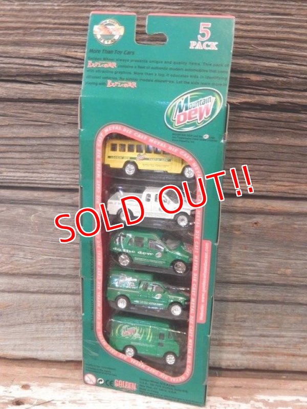 画像6: dp-170404-07 Golden Wheels / Mountain Dew Die Cast Metal Car 5Pack