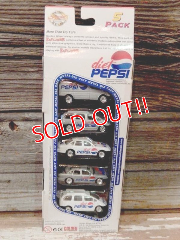 画像6: dp-170404-07 Golden Wheels / diet PEPSI Die Cast Metal Car 5Pack