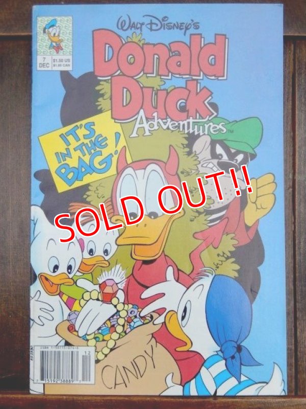 画像1: bk-140723-01 Donald Duck Adventure Comic December 1990