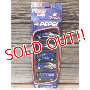 画像: dp-170404-07 Golden Wheels / PEPSI Die Cast Metal Car 5Pack