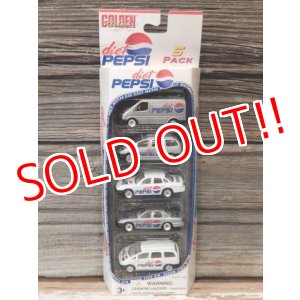画像: dp-170404-07 Golden Wheels / diet PEPSI Die Cast Metal Car 5Pack