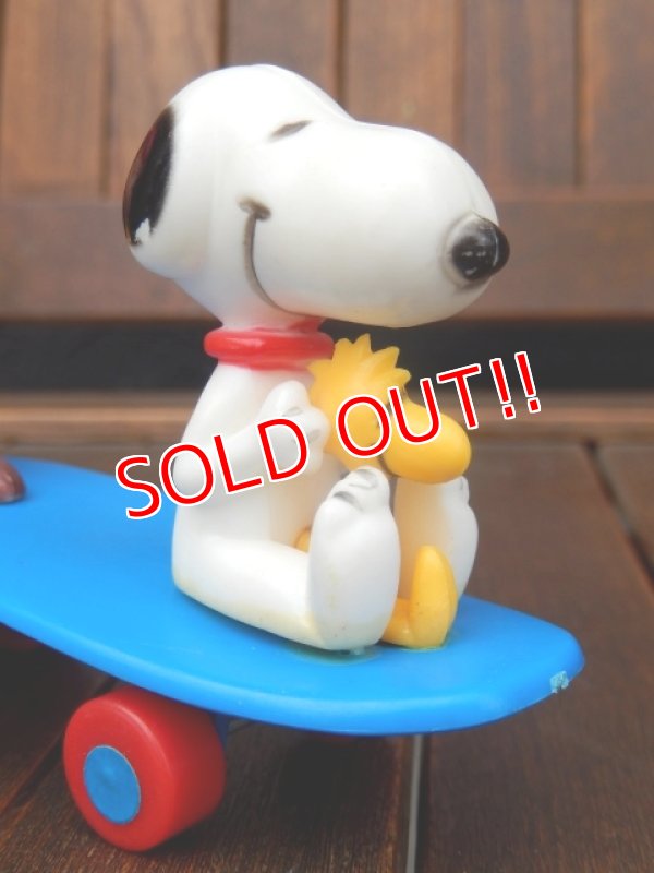 画像2: ct-170511-18 Snoopy & Charlie Brown / AVIVA 1970's Skateboard