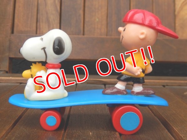 画像5: ct-170511-18 Snoopy & Charlie Brown / AVIVA 1970's Skateboard