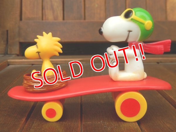 画像5: ct-170511-17 Snoopy & Woodstock / AVIVA 1970's Skateboard