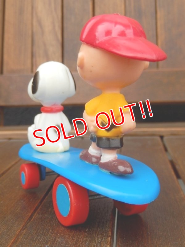 画像6: ct-170511-18 Snoopy & Charlie Brown / AVIVA 1970's Skateboard