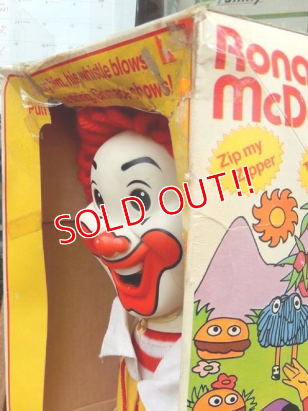 画像3: ct-170511-44 McDonald's / Ronald McDonald Hasbro 1978 Whistle Doll