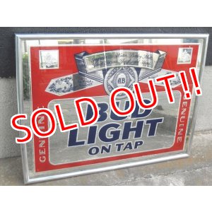 画像: dp-170511-10 BUD LIGHT / 1992 Pub Mirror