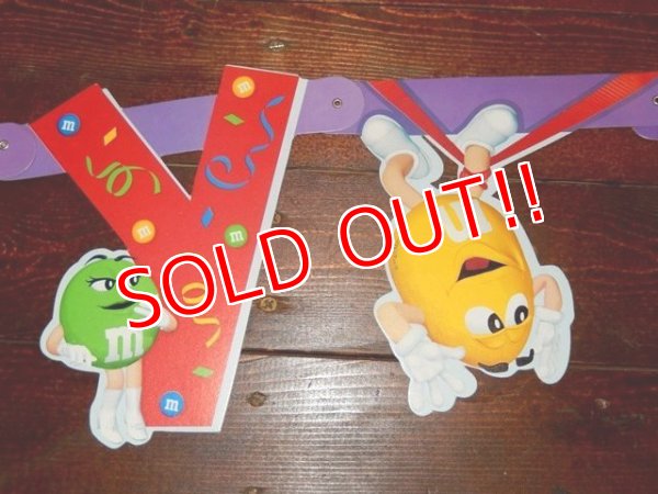 画像7: ct-140429-39 Mars / m&m's 2000's HAPPY BIRTHDAY Garland