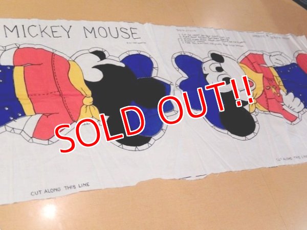 画像10: ct-170511-24 Mickey Mouse / 1970's Pillow Doll Kit