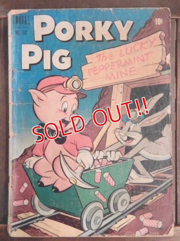 画像1: bk-140114-14 Porky Pig / DELL 1950's Comic