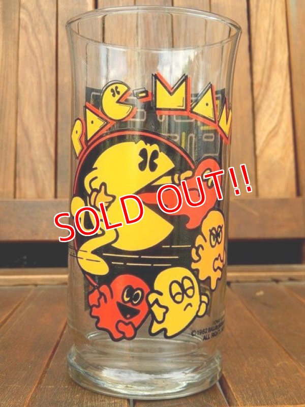 画像1: gs-170601-01 PAC-MAN / 1980's Glass