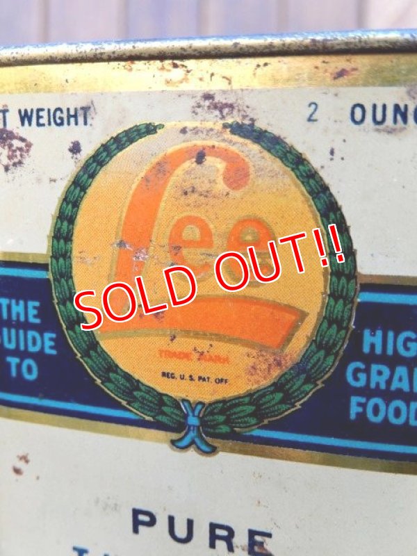 画像3: dp-170601-25 Lee / 1930's-1940's Pure Turmeric Can