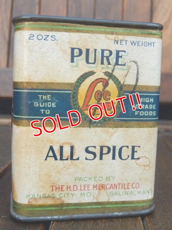 画像2: dp-170601-25 Lee / 1920's ALL SPICE Can