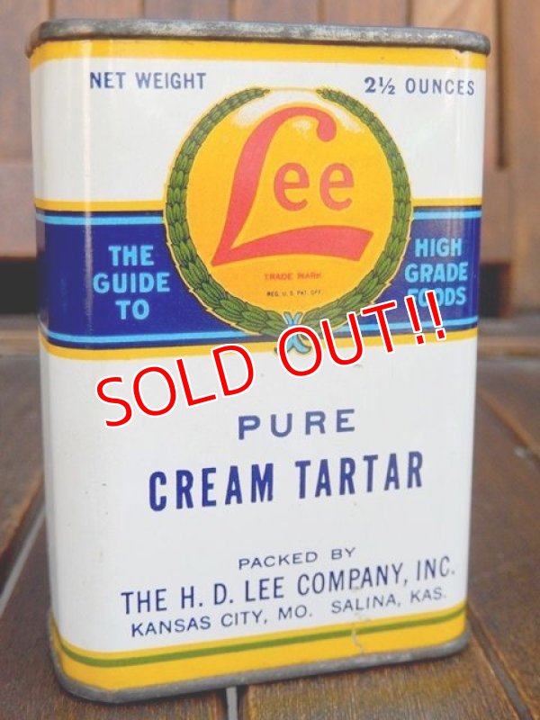 画像2: dp-170601-24 Lee / 1930's-1940's Pure Cream Tartar Can