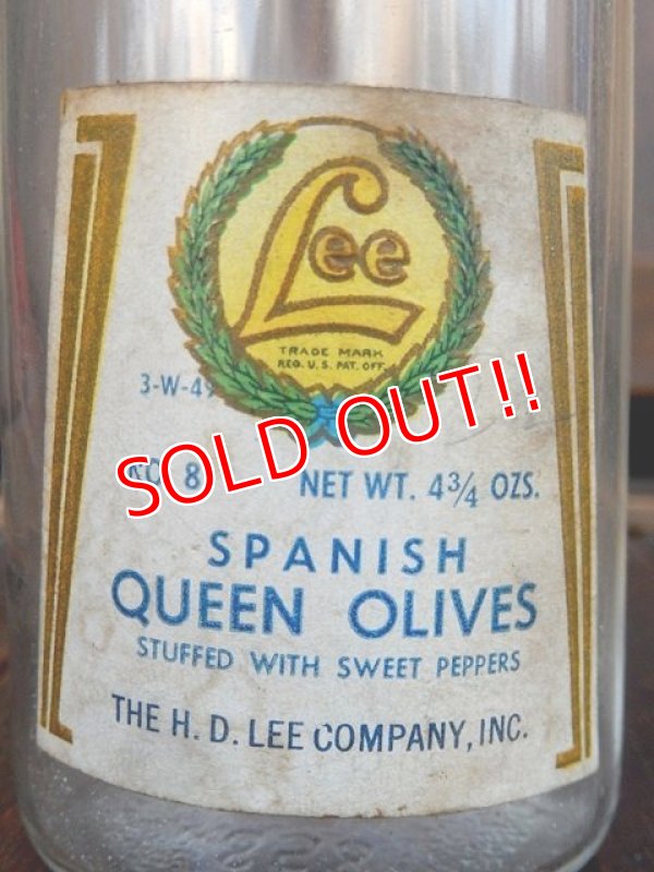 画像2: dp-170601-25 Lee / 1920's Spanish Queen Olives Bottle
