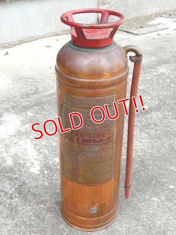 画像1: dp-170601-05 1940's Metal Fire Extinguisher