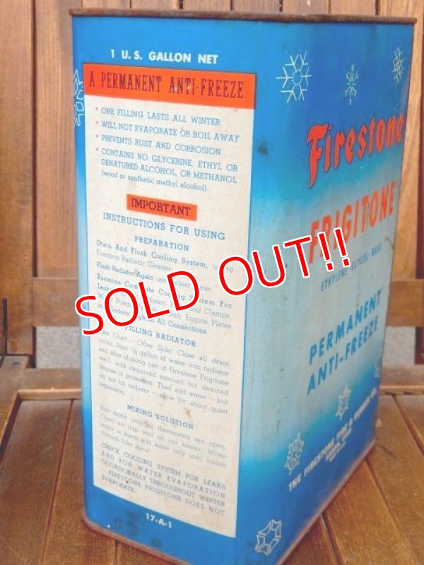 画像4: dp-170601-02 Firestone / Frigitone Permanent Anti-Freeze Can