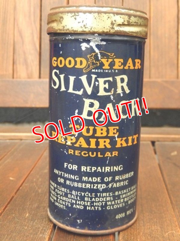 画像1: dp-170601-16 Goodyear / 1950's Tube Repair Kit Can