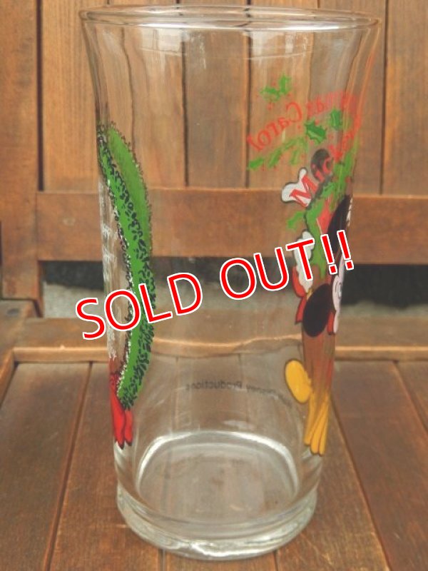 画像6: gs-170605-01 Mickey Mouse & Morty / Coca Cola "Mickey's Christmas Carol" 1982 Glass