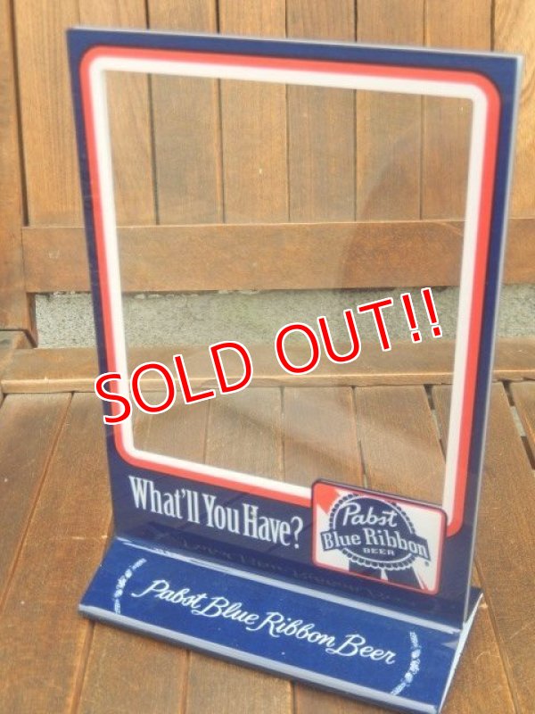 画像2: dp-170605-06 Pabst Blue Ribbon / Table Menu Stand